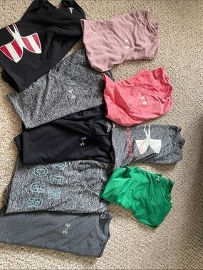 9 Under Amour Tee Shirts size xl